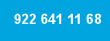 922 641 11 68